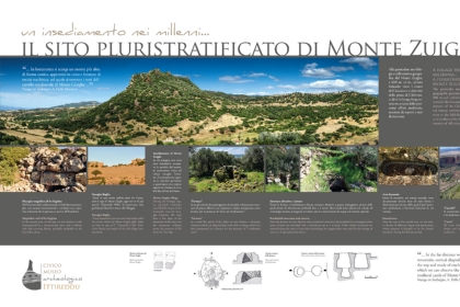 Hall 5: Panel A village through the millennia… A pluristratified site of Monte Zuighe